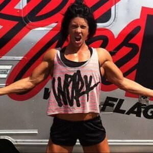 Flag nor fail rare crop top tank limited soldout